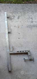 Parapetto di cantiere registrabile, mantenne € 8