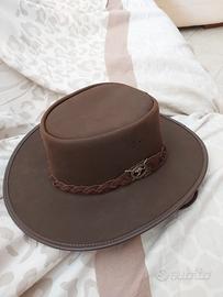 cappello in pelle australiano 
