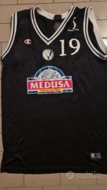 Canotta Virtus Bologna Medusa basket originale