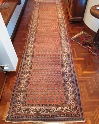 Tappetto Passatoia Persiano Antico MALAYER/MIR