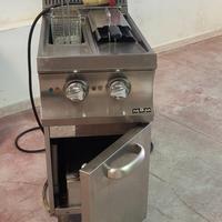 Friggitrice a due vasche Lt 7+7 elettrica