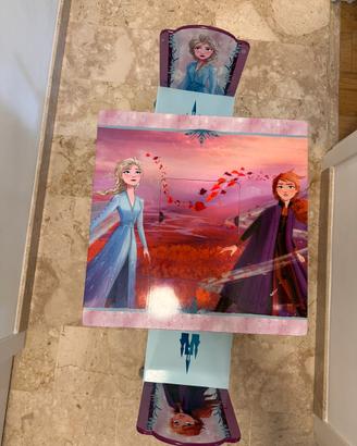 Set sedie e tavolo Frozen