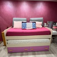 Doppio letto estraibile