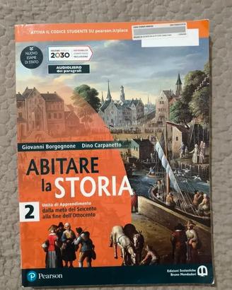 Libro scolastico Abitare la storia 2