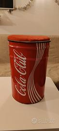 Bidone sgabello Cola Cola