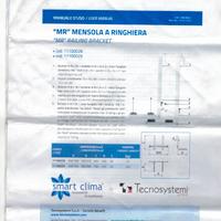 mensola per agganciare unità di climatizzazione