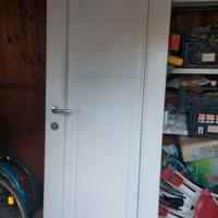 Porta d’ingresso in PVC bicolore 210x80