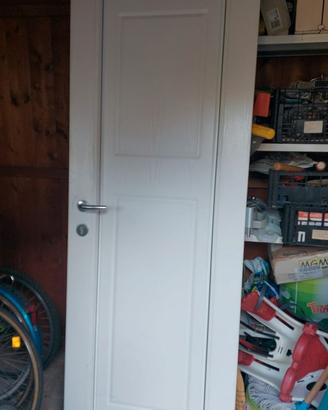 Porta d’ingresso in PVC bicolore 210x80