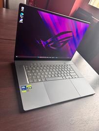 Asus rog zephyrus g16 RTX 4070 IN GARANZIA NUOVO
