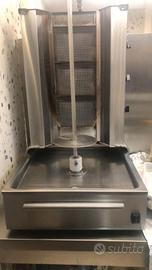 macchina per kebab a gas