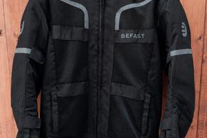 Giacca moto Touring BEFAST 3 strati + PARASCHIENA