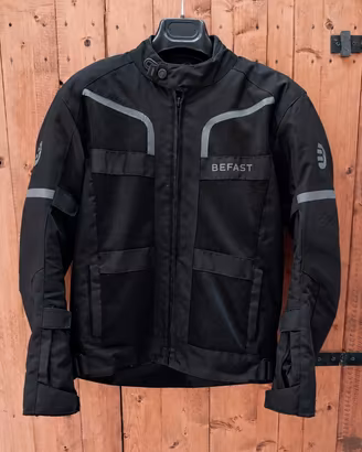 Giacca moto Touring BEFAST 3 strati + PARASCHIENA