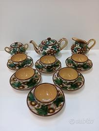 servizio da The' in ceramica 