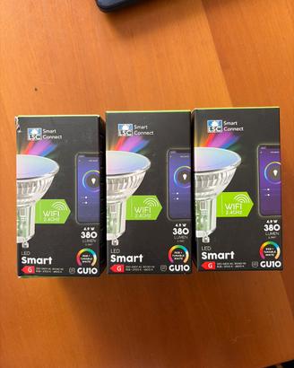 Faretti led multicolore smart GU10