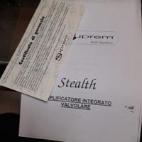 SUPREME STEALTH Ampli valvolare Manuale
