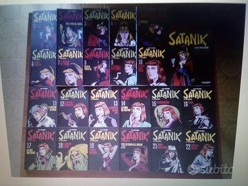 Satanik a colori- Serie completa 1/70+Album vuoto