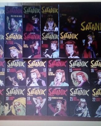 Satanik a colori- Serie completa 1/70+Album vuoto
