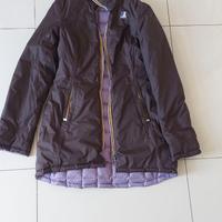 k way lungo donna marrone/lilla
