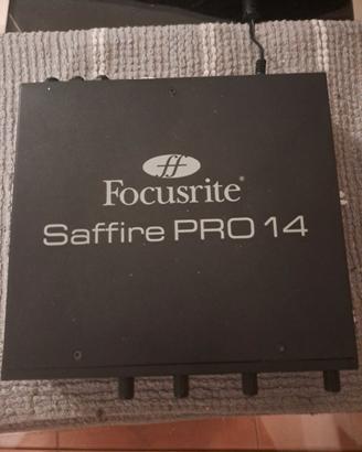 Scheda audio Focusrite Saffire pro 14