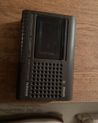 Registratore a cassette Vintage Philips