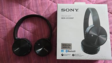 cuffie wireless mdr zx330bt condizioni perfette