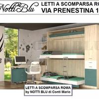 Letto a Scomparsa cuccette pieghevoli orizzontali