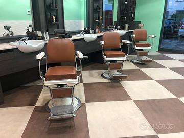 Poltrone da barbiere anni ‘60