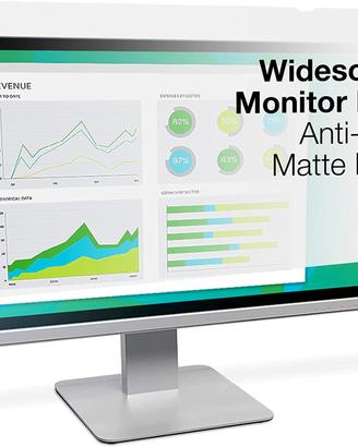 Filtro antiriflesso per monitor pc 24 ". 3m. nuovo