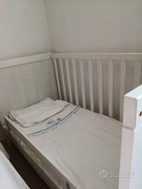Lettino ikea bianco