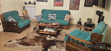 ARREDAMENTO TAVERNETTA STILE SPAGNOLO - LEGNO