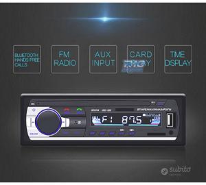 AUTORADIO 1 DIN BLUETOOTH MP3 USB SD AUX