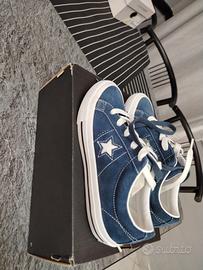 Converse One StarBlu Seude Introvabili - Misura 36