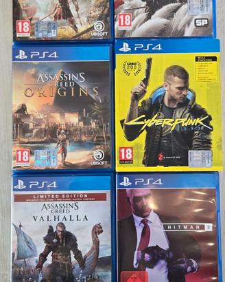 Blocco 6 Giochi PlayStation 4 PS4 (Ghost of Tsushi