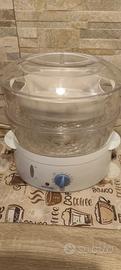vaporiera a tre livelli 