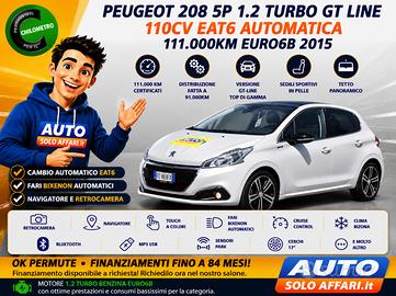 Peugeot 208 5 Porte 208 5P 1.2 TURBO GT LINE 110CV