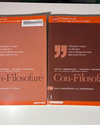 Libri Filosofia: Con-Filosofare 2A + 2B (Paravia)