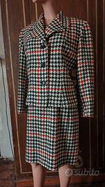 Completo Vintage Abito+Blazer, 100%PuraLanaVergine