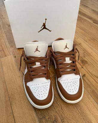 Air Jordan 1 low archaeo brown/white