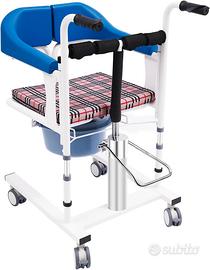 Sedia sollevatore anziani bidet igiene doccia