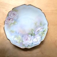 Vecchio piattino artistico Limoges