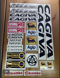 Adesivi Cagiva Mito 1990 + Sponsor Kit Completo