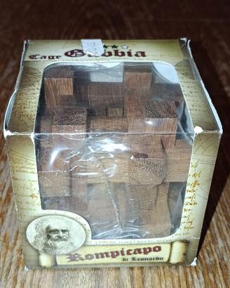 GIOCO ROMPICAPO IN LEGNO "GABBIA"