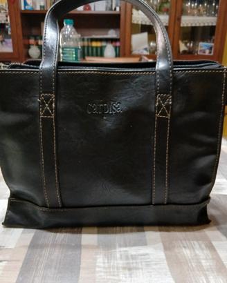 borsa carpisa nera in similpelle