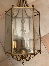 Lampadario pendente rustico