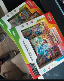 2 Box Pokémon primi compagni d'avventura Serie 1