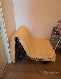  letto singolo pieghevole con materasso