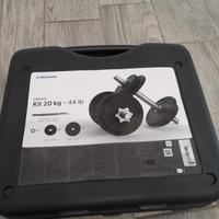 pesi componibili 20 kg decathlon 