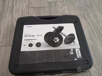 pesi componibili 20 kg decathlon 