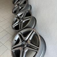 4 Cerchi in lega 18'' originali Mercedes AMG CLA