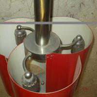 Lampadario vintage 3 luci modernariato design